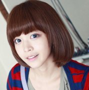 清纯可爱的短发发型 就要个性小清新