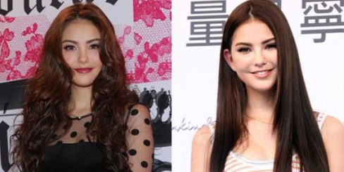 混血明星长发发型图片欣赏 女神心机美发虏获宅男心