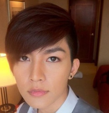 男士斜庞克发型图片详细 明星演绎不一样的潮男范
