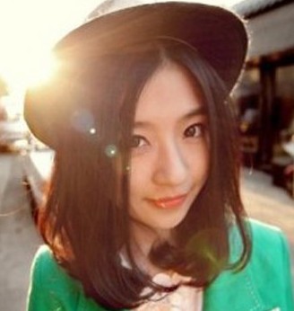 短发中分梨花头图片 打造瓜子脸变身萌女孩