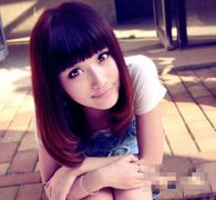 2014女生梨花烫发型图片推