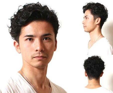 男生烫发发型 时尚潮流为帅气加分