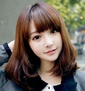 韩式中短卷发发型图片分享 变身唯美萌系少女